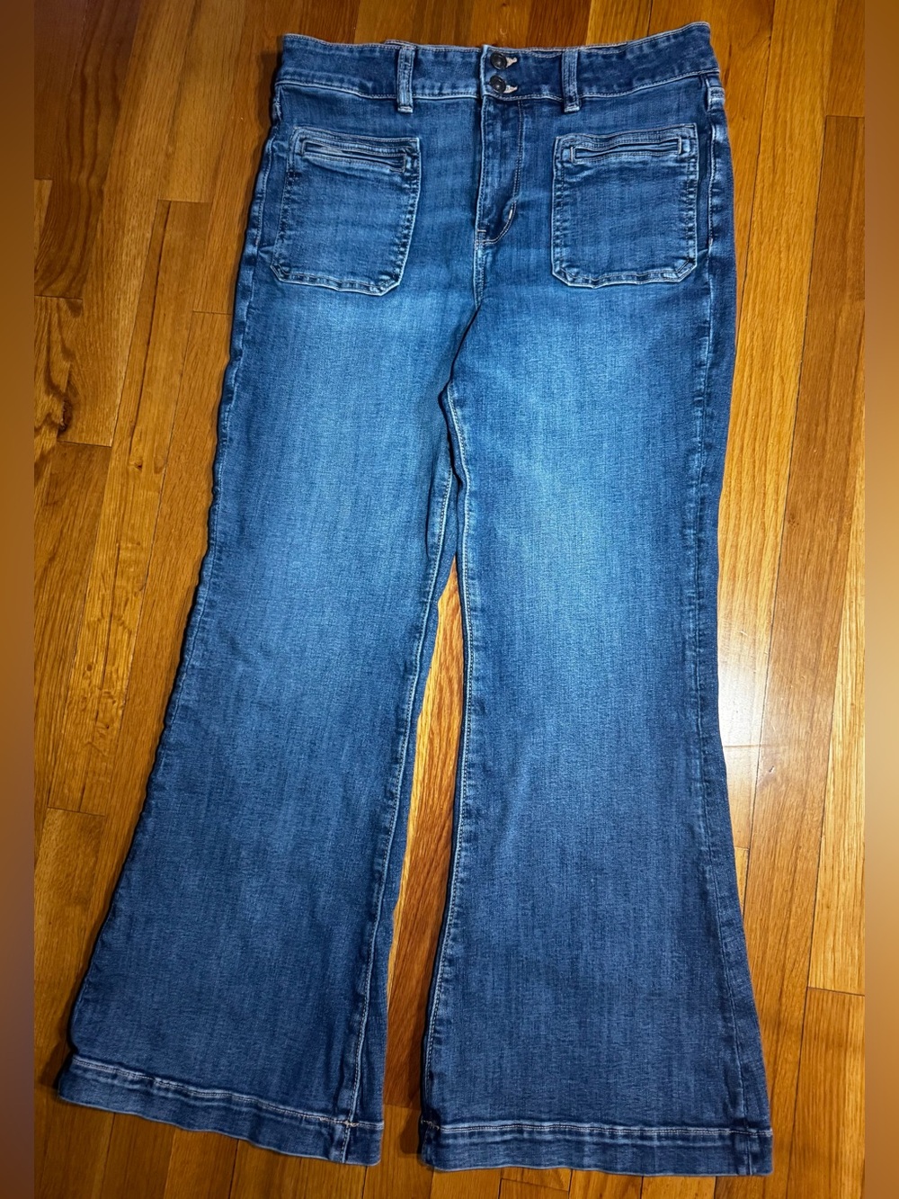 American Eagle Outfitters Blue Flare Jeans